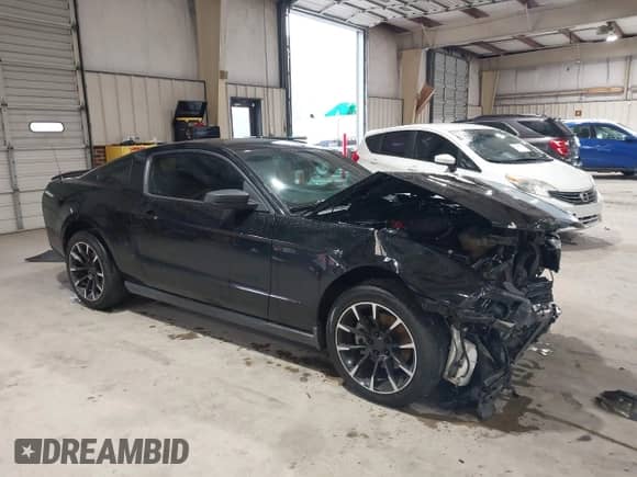 2012 Ford Mustang Premium with VIN 1ZVBP8AMXC5280227, listed as a IAAI auction lot 43327551 with 160,746 mi miles and . Bid and sale history available at DreamBid. Image 1.