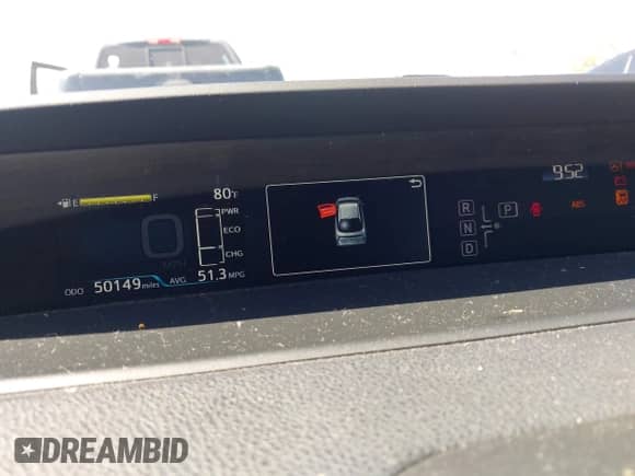 2016 Toyota Prius Four z VIN JTDKARFU2G3026287, wystawiony jako IAAI lot #42527258 z przebiegiem 50 149 mil mil oraz . Historia ofert i sprzedaży dostępna na DreamBid. Obrazek 7.