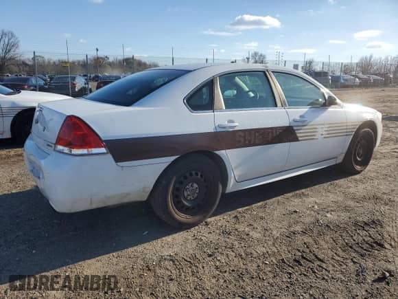 2015 Chevrolet Impala Police Police с VIN 2G1WD5E35F1160315, выставлен на аукционе Copart как лот 81707404 с пробегом 66 705 миль миль и На запчасти • Non repairable. История ставок и продаж доступна на DreamBid. Изображение 3.