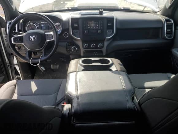 2023 Ram 1500 Big Horn with VIN 1C6SRFBTXPN558127, listed as a Copart auction lot 69635675 with 105,950 mi miles and Salvage title. Bid and sale history available at DreamBid. Image 8.