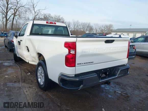2020 Chevrolet Silverado 1500 Work Truck with VIN 3GCNWAEF6LG262192, listed as a IAAI auction lot 41051629 with 46,663 mi miles and . Bid and sale history available at DreamBid. Image 3.