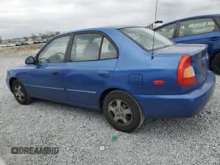 2002 Hyundai Accent GL с VIN KMHCG45C82U355914, выставлен на аукционе Copart как лот 89006295 с пробегом 60 907 миль миль и Чистый • Clean title. История ставок и продаж доступна на DreamBid. Изображение 2.