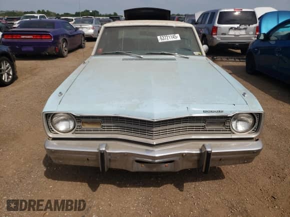 1974 Dodge Dart with VIN LH23C4B127928, listed as a Copart auction lot 63721145 with 80,423 mi miles and Clean title. Bid and sale history available at DreamBid. Image 5.