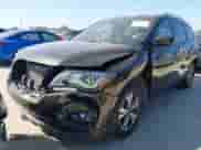 2017 Nissan Pathfinder S with VIN 5N1DR2MN8HC668336, listed as a IAAI auction lot 43417488 with 109,786 mi miles and . Bid and sale history available at DreamBid. Image 12.