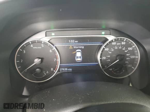 2024 Nissan Altima SV с VIN 1N4BL4DV6RN412586, выставлен на аукционе Copart как лот 89866115 с пробегом 27 636 миль миль и Списание • Salvage title. История ставок и продаж доступна на DreamBid. Изображение 9.