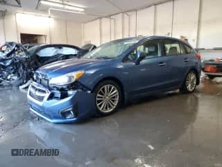2014 Subaru Impreza Limited with VIN JF1GPAH63E8275711, listed as a Copart auction lot 47204435 with 115,108 mi miles and Salvage title. Bid and sale history available at DreamBid. Image 1.