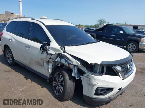 2017 Nissan Pathfinder SL с VIN 5N1DR2MM4HC620937, выставлен на аукционе IAAI как лот 42398932 с пробегом 71 715 миль миль и . История ставок и продаж доступна на DreamBid. Изображение 1.