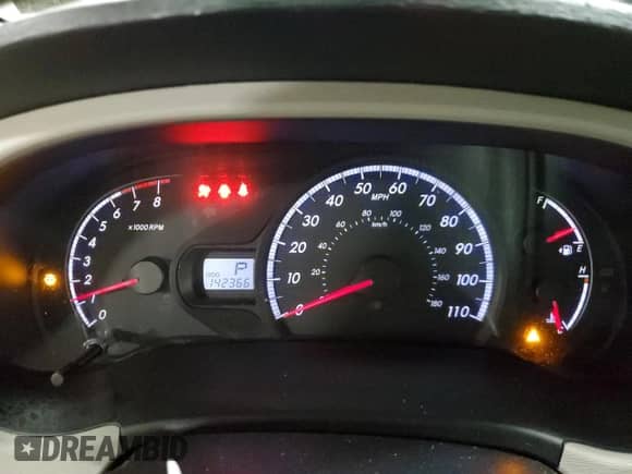 2012 Toyota Sienna LE with VIN 5TDKK3DC7CS184881, listed as a Copart auction lot 82403905 with 142,366 mi miles and Salvage title. Bid and sale history available at DreamBid. Image 9.