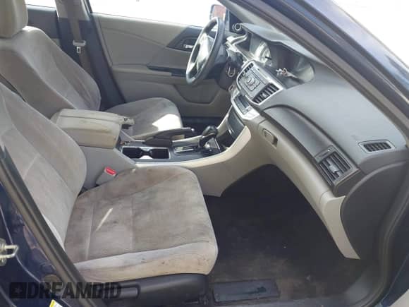 2014 Honda Accord EX z VIN 1HGCR2F71EA169580, wystawiony jako IAAI lot #43359364 z przebiegiem Nie podano mil oraz . Historia ofert i sprzedaży dostępna na DreamBid. Obrazek 5.