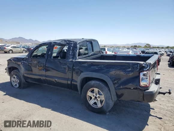 2008 Dodge Dakota Sport with VIN 1D7HW68N38S528691, listed as a Copart auction lot 66038595 with 208,184 mi miles and Salvage title. Bid and sale history available at DreamBid. Image 2.