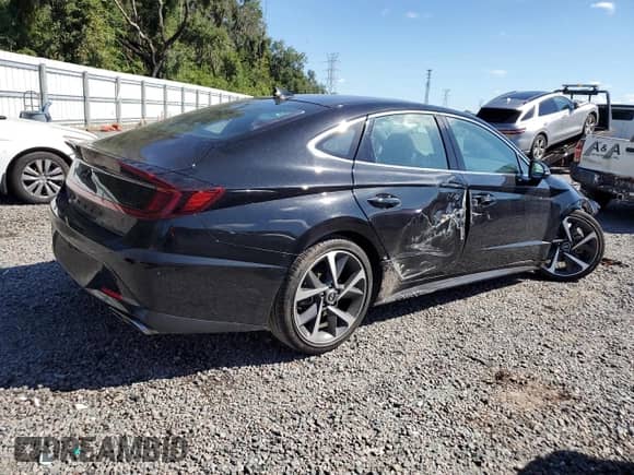 2022 Hyundai Sonata SEL Plus с VIN KMHL44J24NA235720, выставлен на аукционе Copart как лот 81835915 с пробегом 31 958 миль миль и Списание • Salvage title. История ставок и продаж доступна на DreamBid. Изображение 3.