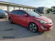 2014 Hyundai Elantra Sport z VIN KMHDH4AH5EU162241, wystawiony jako Copart lot #68114055 z przebiegiem 107 138 mil mil oraz Szkoda całkowita • Salvage title. Historia ofert i sprzedaży dostępna na DreamBid. Obrazek 4.