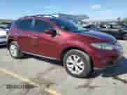2011 Nissan Murano SL with VIN JN8AZ1MU8BW066846, listed as a Copart auction lot 69878575 with 120,850 mi miles and Salvage title. Bid and sale history available at DreamBid. Image 4.