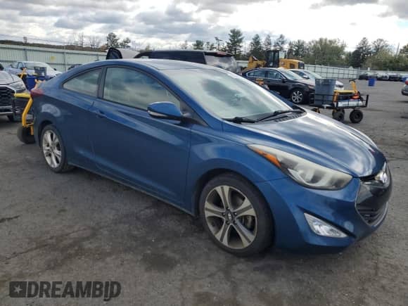2014 Hyundai Elantra z VIN KMHDH6AH2EU025320, wystawiony jako Copart lot #86836065 z przebiegiem 106 292 mil mil oraz Szkoda całkowita • Salvage title. Historia ofert i sprzedaży dostępna na DreamBid. Obrazek 4.