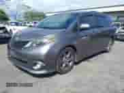 2016 Toyota Sienna SE with VIN 5TDXK3DC9GS719995, listed as a IAAI auction lot 42421273 with 126,943 mi miles and . Bid and sale history available at DreamBid. Image 2.