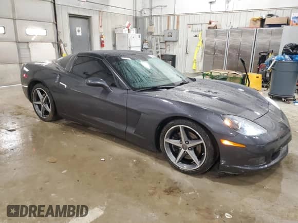 2011 Chevrolet Corvette 1LT with VIN 1G1YA2DW3B5103146, listed as a Copart auction lot 83588664 with 50,949 mi miles and Salvage title. Bid and sale history available at DreamBid. Image 4.