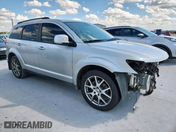 2014 Dodge Journey R/T with VIN 3C4PDDEG9ET105114, listed as a Copart auction lot 81492945 with 152,584 mi miles and Clean title. Bid and sale history available at DreamBid. Image 4.