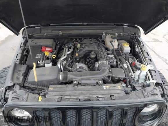 2022 Jeep Wrangler Unlimited Sahara with VIN 1C4HJXEGXNW222743, listed as a IAAI auction lot 41380862 with 47,386 mi miles and . Bid and sale history available at DreamBid. Image 10.