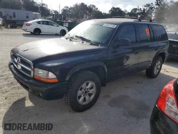 2003 Dodge Durango SLT with VIN 1D4HR48N73F536304, listed as a Copart auction lot 82047115 with Not provided miles and Salvage title. Bid and sale history available at DreamBid. Image 1.