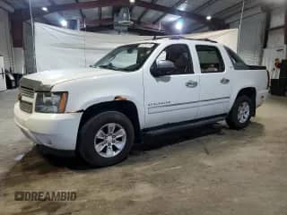 2012 Chevrolet Avalanche LTZ with VIN 3GNTKGE77CG155030, listed as a Copart auction lot 59749725 with 163,039 mi miles and Clean title. Bid and sale history available at DreamBid. Image 1.