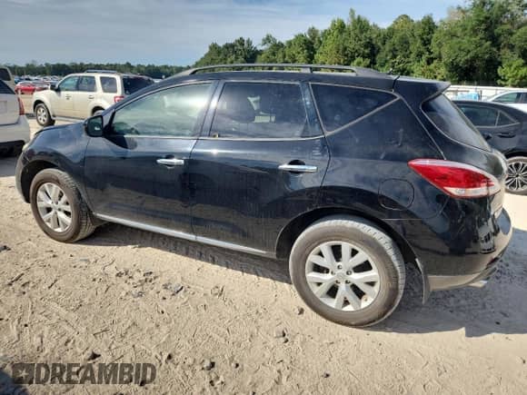 2014 Nissan Murano SL with VIN JN8AZ1MU5EW417894, listed as a Copart auction lot 81992495 with 136,333 mi miles and Salvage title. Bid and sale history available at DreamBid. Image 2.