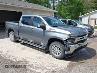 2022 Chevrolet Silverado 1500 LT z VIN 1GCUYDED8NZ115560, wystawiony jako IAAI lot #42205557 z przebiegiem 84 323 mil mil oraz . Historia ofert i sprzedaży dostępna na DreamBid. Obrazek 1.