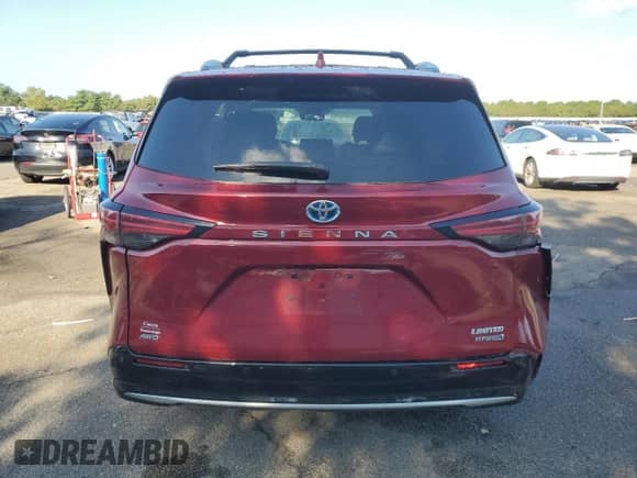 2023 Toyota Sienna Limited с VIN 5TDZSKFC6PS078367, выставлен на аукционе Copart как лот 71167205 с пробегом 43 625 миль миль и Списание • Salvage title. История ставок и продаж доступна на DreamBid. Изображение 6.