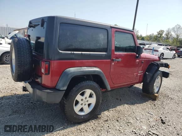 2012 Jeep Wrangler Sport с VIN 1C4AJWAG0CL167333, выставлен на аукционе Copart как лот 81382775 с пробегом 197 644 миль миль и Списание • Salvage title. История ставок и продаж доступна на DreamBid. Изображение 3.