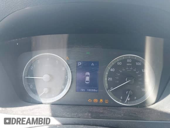 2017 Hyundai Sonata SE with VIN 5NPE24AF7HH492860, listed as a IAAI auction lot 43255835 with 136,368 mi miles and . Bid and sale history available at DreamBid. Image 7.