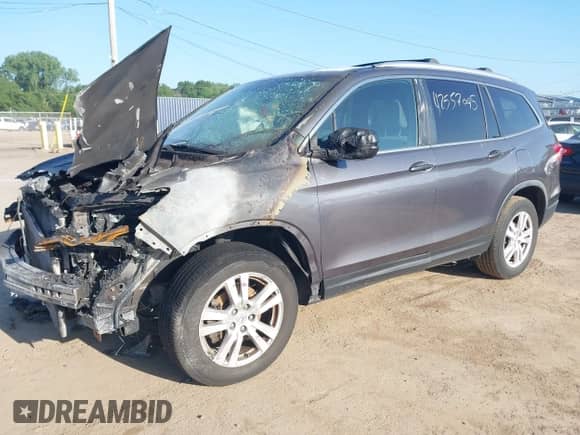 2017 Honda Pilot LX z VIN 5FNYF5H17HB007939, wystawiony jako IAAI lot #42557095 z przebiegiem 176 028 mil mil oraz . Historia ofert i sprzedaży dostępna na DreamBid. Obrazek 2.