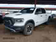 2022 Ram 1500 Rebel with VIN 1C6SRFLT3NN406752, listed as a IAAI auction lot 43346803 with 46,781 mi miles and . Bid and sale history available at DreamBid. Image 18.