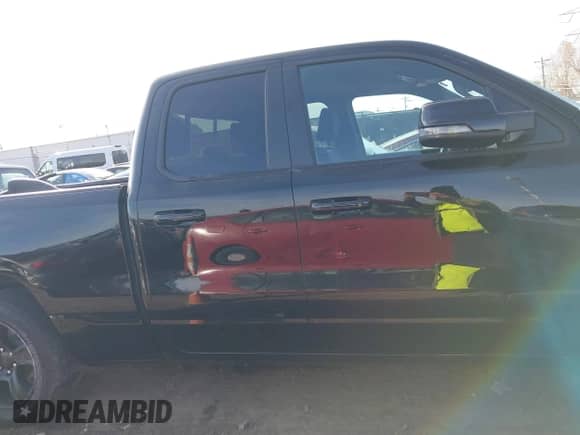 2023 Ram 1500 Big Horn with VIN 1C6SRFBT6PN526761, listed as a IAAI auction lot 40678990 with 8,367 mi miles and . Bid and sale history available at DreamBid. Image 13.