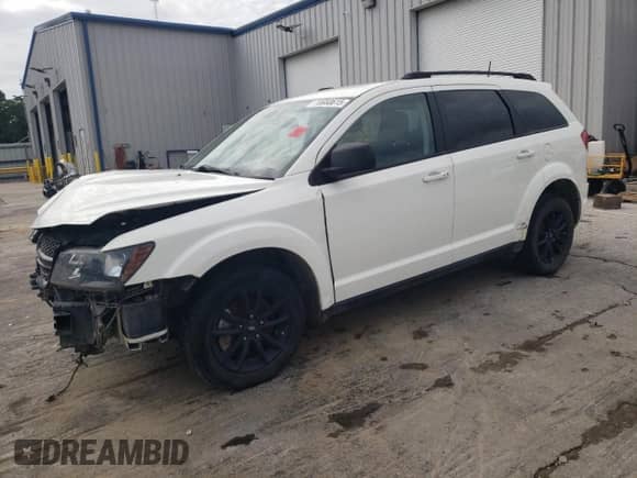 2020 Dodge Journey SE Value z VIN 3C4PDCAB1LT250990, wystawiony jako Copart lot #70660615 z przebiegiem 149 137 mil mil oraz Szkoda całkowita • Salvage title. Historia ofert i sprzedaży dostępna na DreamBid. Obrazek 1.