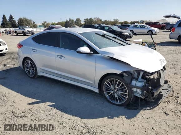 2017 Hyundai Elantra Sport с VIN KMHD04LB1HU359900, выставлен на аукционе Copart как лот 80021435 с пробегом 94 083 миль миль и Списание • Salvage title. История ставок и продаж доступна на DreamBid. Изображение 4.