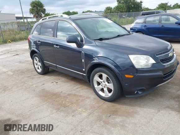 2014 Chevrolet Captiva Sport LT with VIN 3GNAL3EK1ES674690, listed as a IAAI auction lot 43353613 with 149,304 mi miles and . Bid and sale history available at DreamBid. Image 1.