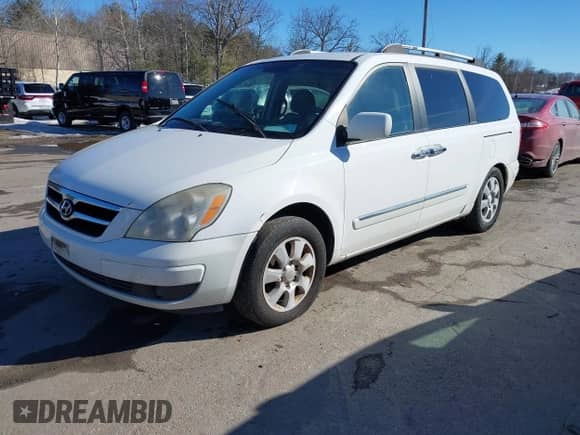 2007 Hyundai Entourage GLS с VIN KNDMC233376010961, выставлен на аукционе IAAI как лот 41691184 с пробегом 193 658 миль миль и . История ставок и продаж доступна на DreamBid. Изображение 2.