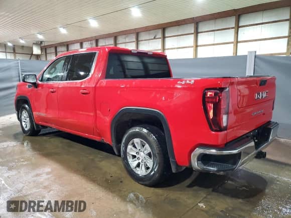 2024 GMC Sierra 1500 SLE with VIN 1GTPUBEK1RZ191736, listed as a Copart auction lot 78983524 with 19,852 mi miles and Clean title. Bid and sale history available at DreamBid. Image 2.