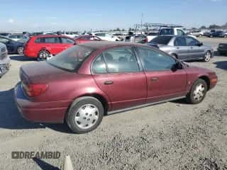 2002 Saturn SL with VIN 1G8ZH52882Z272708, listed as a Copart auction lot 74550604 with 99,908 mi miles and Clean title. Bid and sale history available at DreamBid. Image 3.