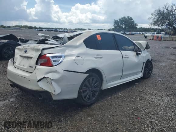 2021 Subaru WRX with VIN JF1VA1A69M9807524, listed as a Copart auction lot 63729925 with Not provided miles and Non repairable. Bid and sale history available at DreamBid. Image 3.