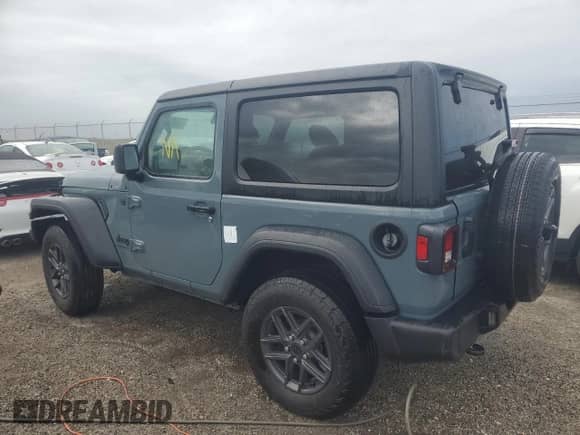 2024 Jeep Wrangler Sport с VIN 1C4PJXAG6RW343261, выставлен на аукционе Copart как лот 75824444 с пробегом Не указан миль и На запчасти • Non repairable. История ставок и продаж доступна на DreamBid. Изображение 2.