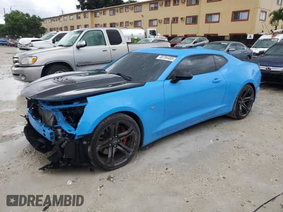 2022 Chevrolet Camaro 2SS с VIN 1G1FG1R75N0132019, выставлен на аукционе Copart как лот 80784485 с пробегом 25 337 миль миль и Списание • Salvage title. История ставок и продаж доступна на DreamBid. Изображение 1.
