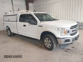 2019 Ford F-150 XL with VIN 1FTFX1E44KKC43468, listed as a IAAI auction lot 42192664 with 182,260 mi miles and . Bid and sale history available at DreamBid. Image 1.