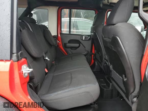 2025 Jeep Wrangler Rubicon with VIN 1C4RJXR60SW602854, listed as a Copart auction lot 69700925 with 5,996 mi miles and Clean title. Bid and sale history available at DreamBid. Image 11.