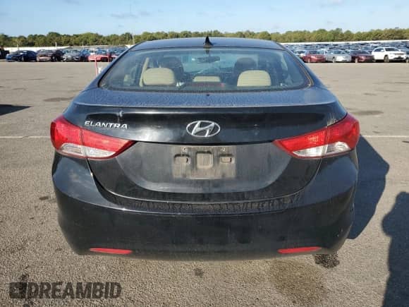 2013 Hyundai Elantra GLS with VIN 5NPDH4AE6DH317771, listed as a Copart auction lot 82206815 with 108,785 mi miles and Salvage title. Bid and sale history available at DreamBid. Image 6.