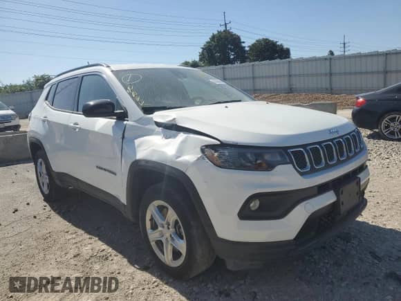 2023 Jeep Compass Latitude с VIN 3C4NJDBN3PT561907, выставлен на аукционе Copart как лот 67060064 с пробегом 33 838 миль миль и Чистый • Clean title. История ставок и продаж доступна на DreamBid. Изображение 4.