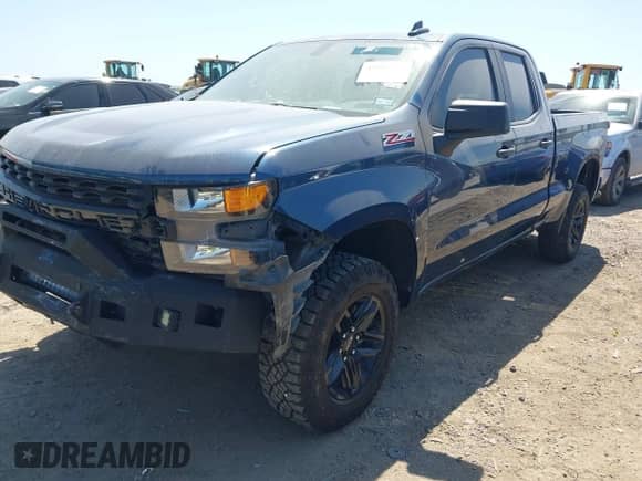 2019 Chevrolet Silverado 1500 Custom Trail Boss with VIN 1GCRYCEF3KZ262219, listed as a IAAI auction lot 42001882 with 107,892 mi miles and . Bid and sale history available at DreamBid. Image 2.