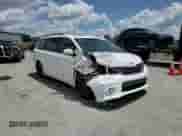 2012 Toyota Sienna SE with VIN 5TDXK3DC3CS251630, listed as a Copart auction lot 66338305 with 245,922 mi miles and Salvage title. Bid and sale history available at DreamBid. Image 14.