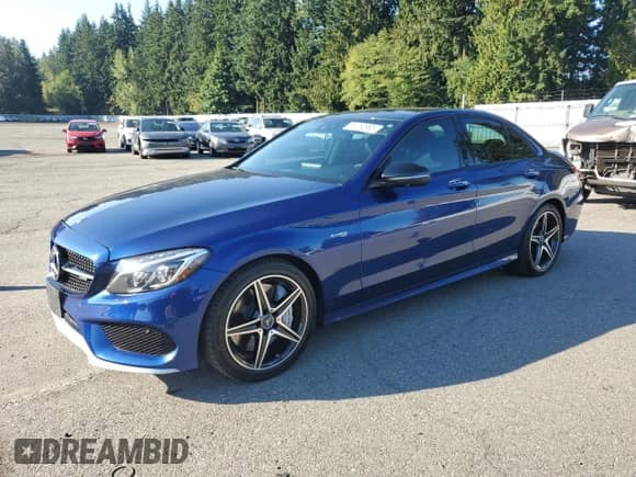 2018 Mercedes-Benz C 43 AMG с VIN 55SWF6EB9JU252062, выставлен на аукционе Copart как лот 81250995 с пробегом 42 060 миль миль и Списание • Salvage title. История ставок и продаж доступна на DreamBid. Изображение 1.