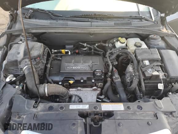 2014 Chevrolet Cruze 1LT with VIN 1G1PC5SB6E7452236, listed as a Copart auction lot 83848925 with 134,550 mi miles and Salvage title. Bid and sale history available at DreamBid. Image 11.