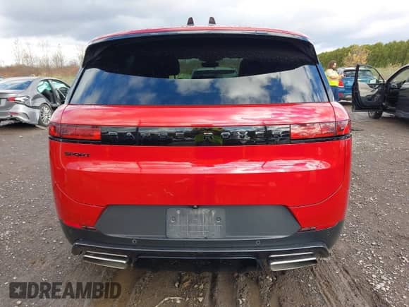 2025 Land Rover Range Rover Sport SE with VIN SAL1P9EU8SA455216, listed as a IAAI auction lot 43513126 with 23,539 mi miles and . Bid and sale history available at DreamBid. Image 16.